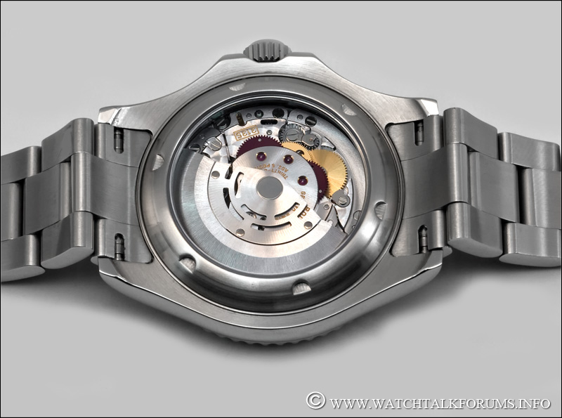 Rolex sapphire outlet caseback